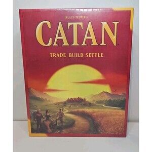 Klaus Teuber's Settlers of Catan Trade Build Settle 2016 CT 3071 5th Sealed New